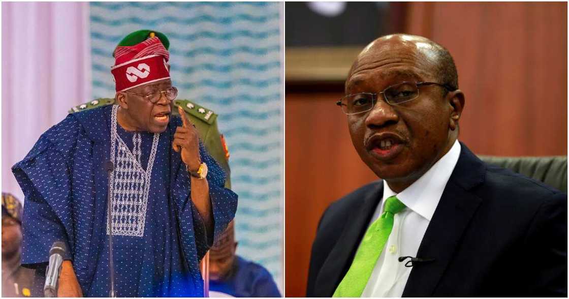 Bola Tinubu da Godwin Emefiele