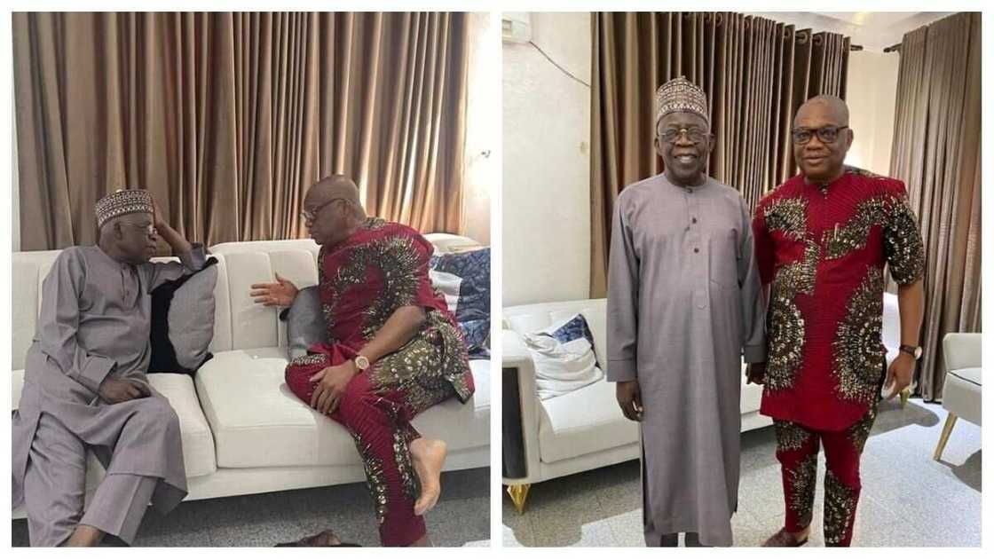 Bola Tinubu, APC, Orji Uzor Kalu, 2023 presidential election, closed-door meeting, southeast voters Bola Tinubu, APC, Orji Uzor Kalu, 2023 presidential election, closed-door meeting, southeast voters
