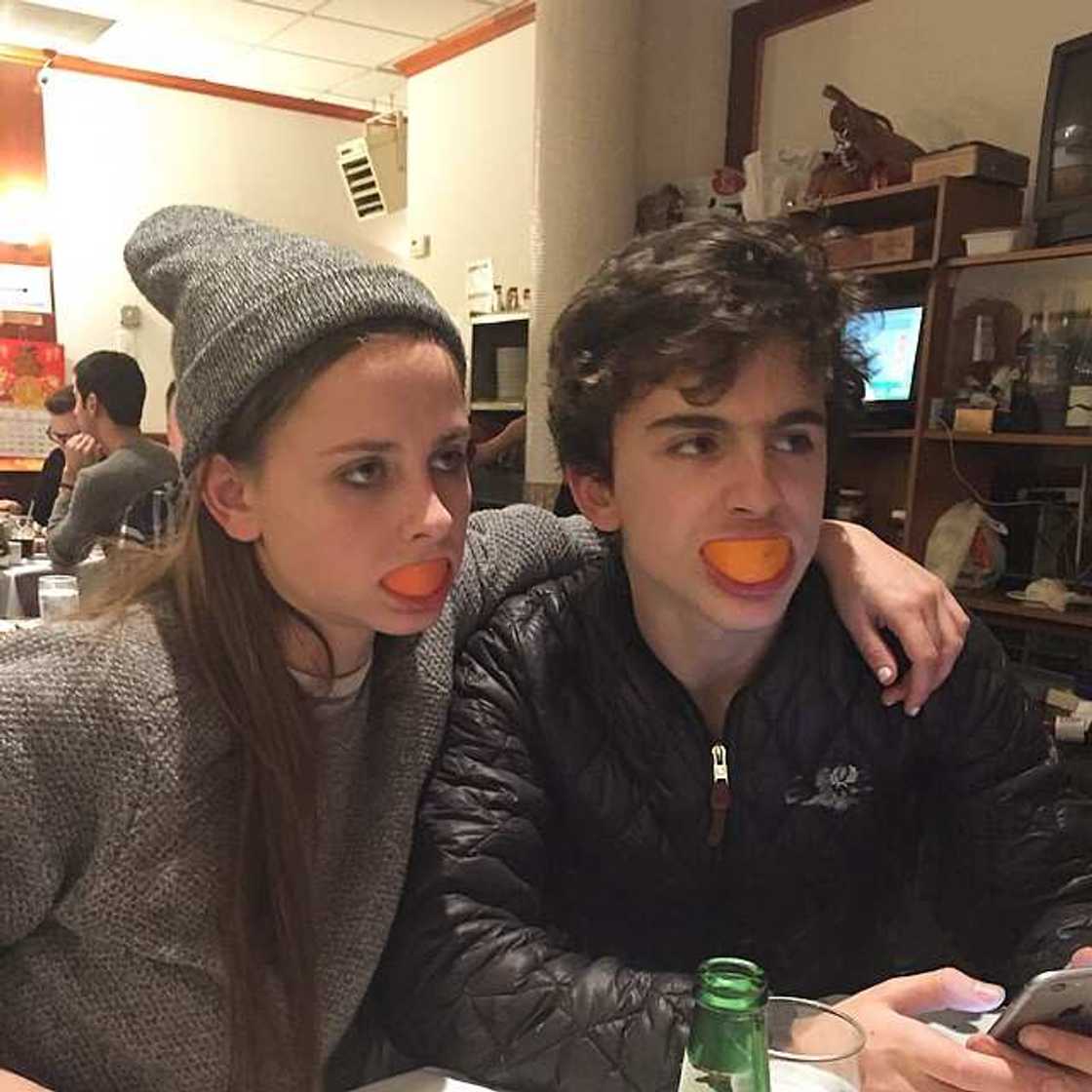 Timothee Chalamet sister Timothee Chalamet sister