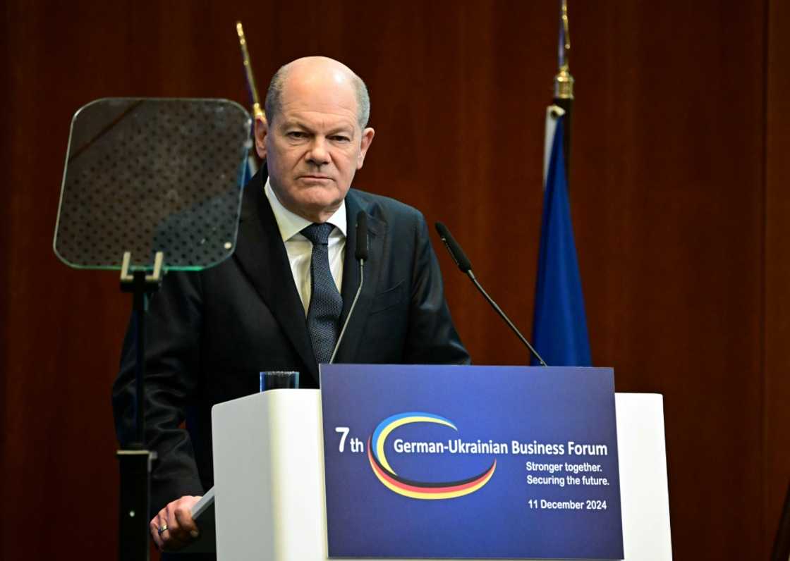 'After the war, we will see growth rates and development opportunities in Ukraine,' said Scholz 'After the war, we will see growth rates and development opportunities in Ukraine,' said Scholz