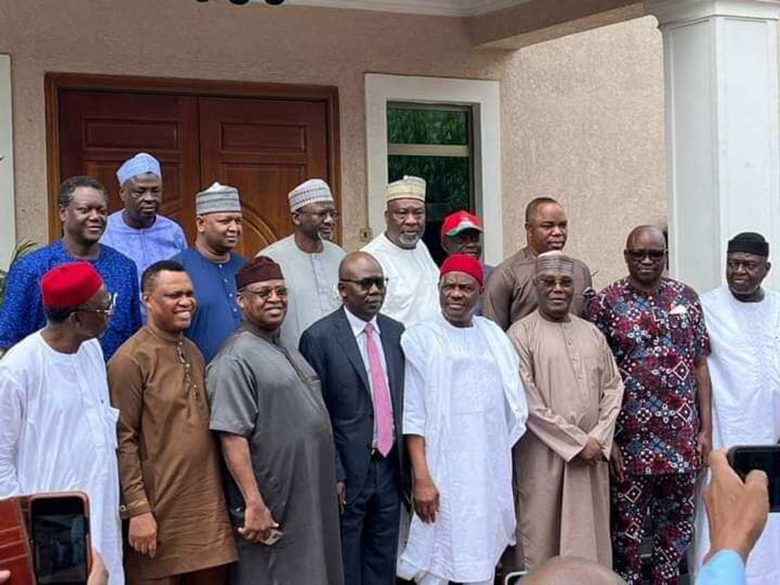 Atiku Abubakar ya gana da Wike a Abuja.