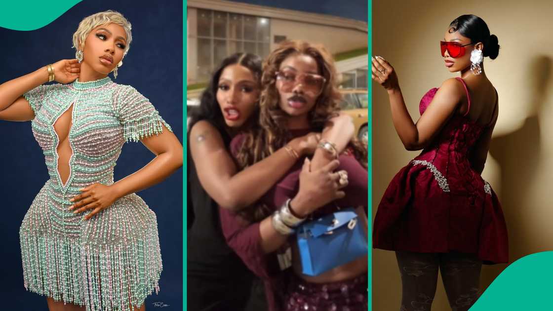 Mercy Eke and Tacha trend as they hang out together. Mercy Eke and Tacha trend as they hang out together.