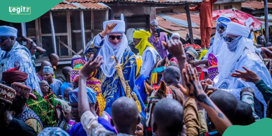 Senator Salihu Mustapha at Ilorin Durbar in Kwara state