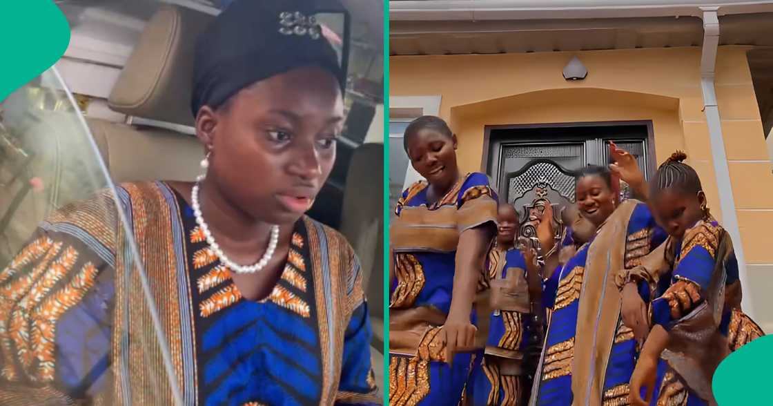 Lady explains why she danced with her younger siblings while their late dad was still in coffin