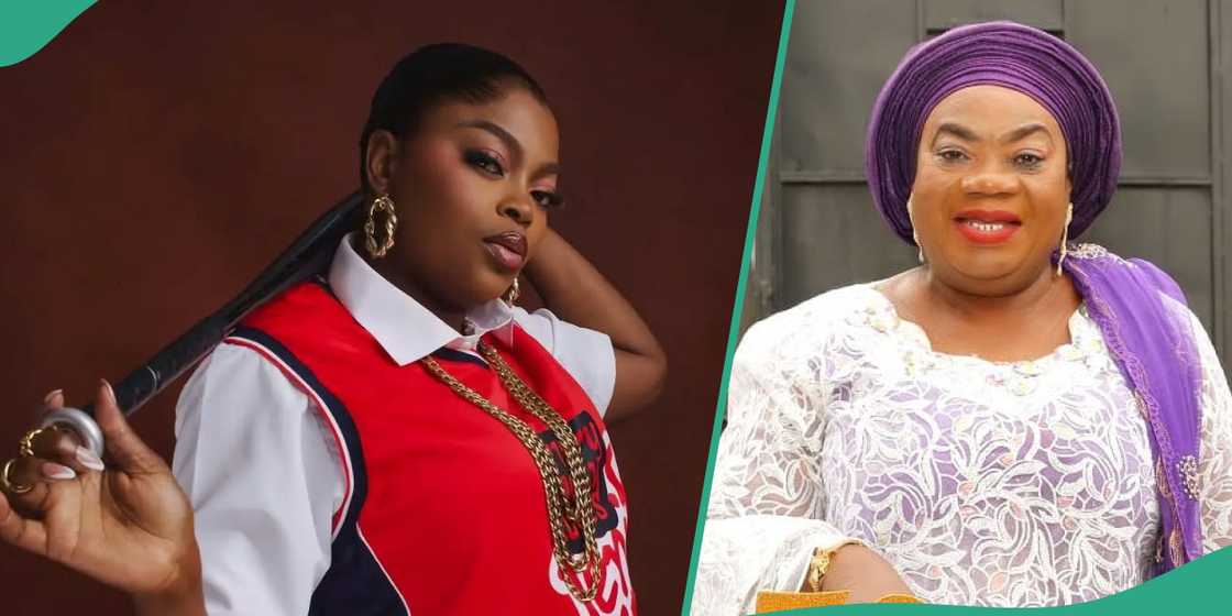 Funke Akindele, Mama Awero attend Femi Adebayo's event. Funke Akindele, Mama Awero attend Femi Adebayo's event.