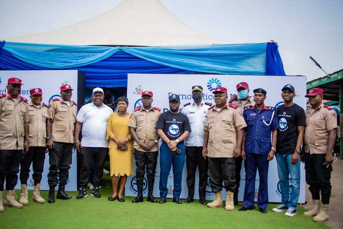 Pernod Ricard Nigeria Partners FRSC for “Safe Roads” Campaign