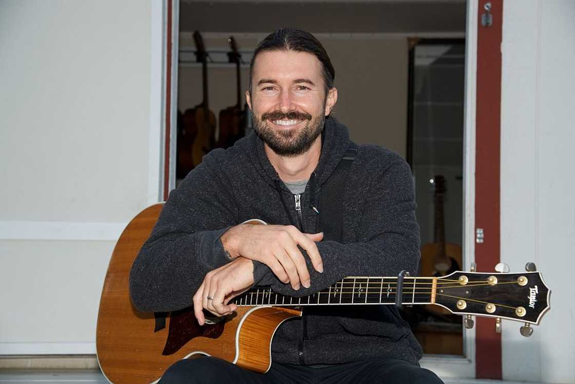 Brandon Jenner in Malibu, California.