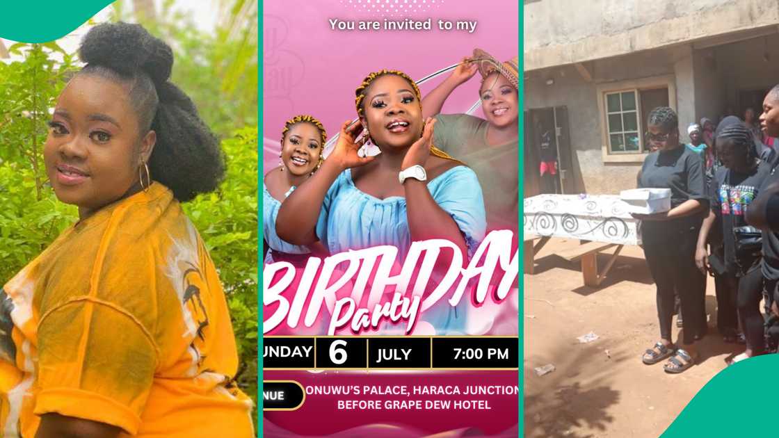 Lady dies hours to her birthday party, video shows friends singing birthday song at her graveside Lady dies hours to her birthday party, video shows friends singing birthday song at her graveside