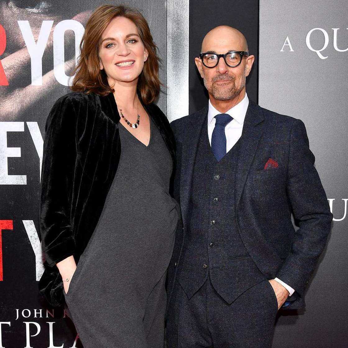 Stanley Tucci Felicity Blunt Stanley Tucci Felicity Blunt