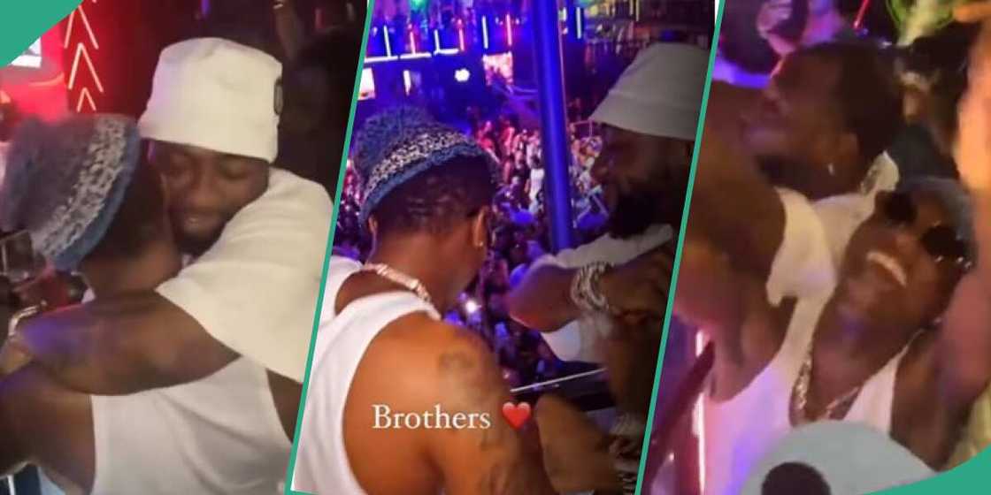 Clips of Davido and Wizkid in the club goes viral Clips of Davido and Wizkid in the club goes viral