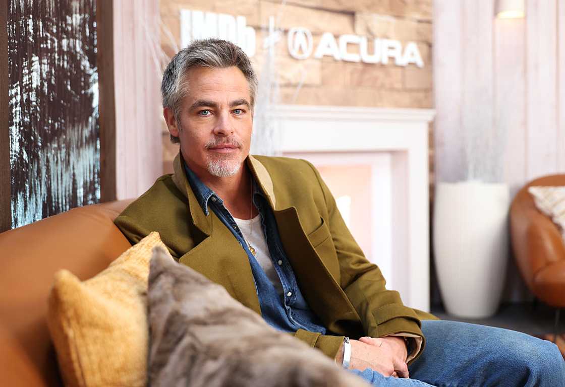 Chris Pine visits the IMDb Portrait Studio