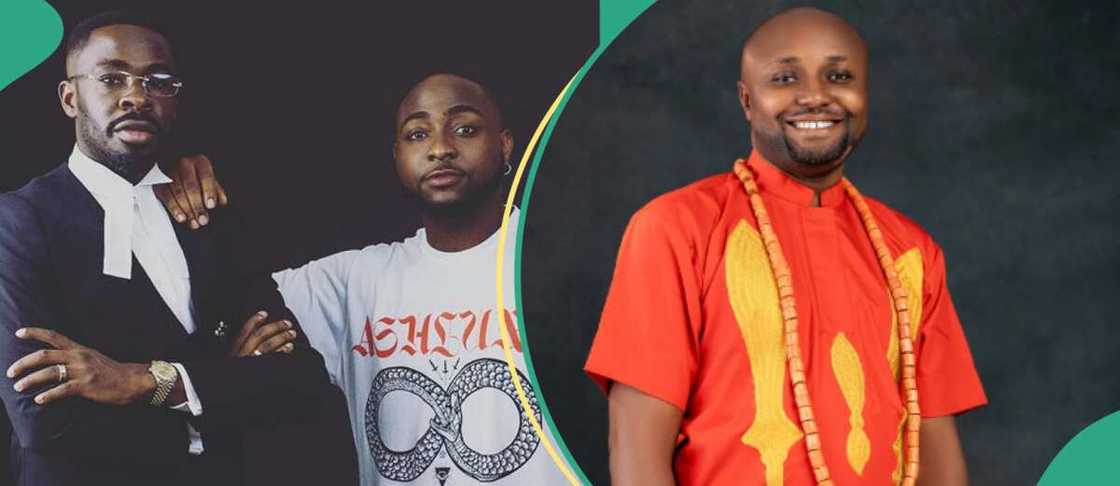 Isreal DMW reacts as Davido reportedly fires lawyer Bobo Ajudua aka Prince II.