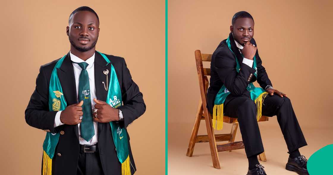 OOU law student breaks down after seeing final CGPA.