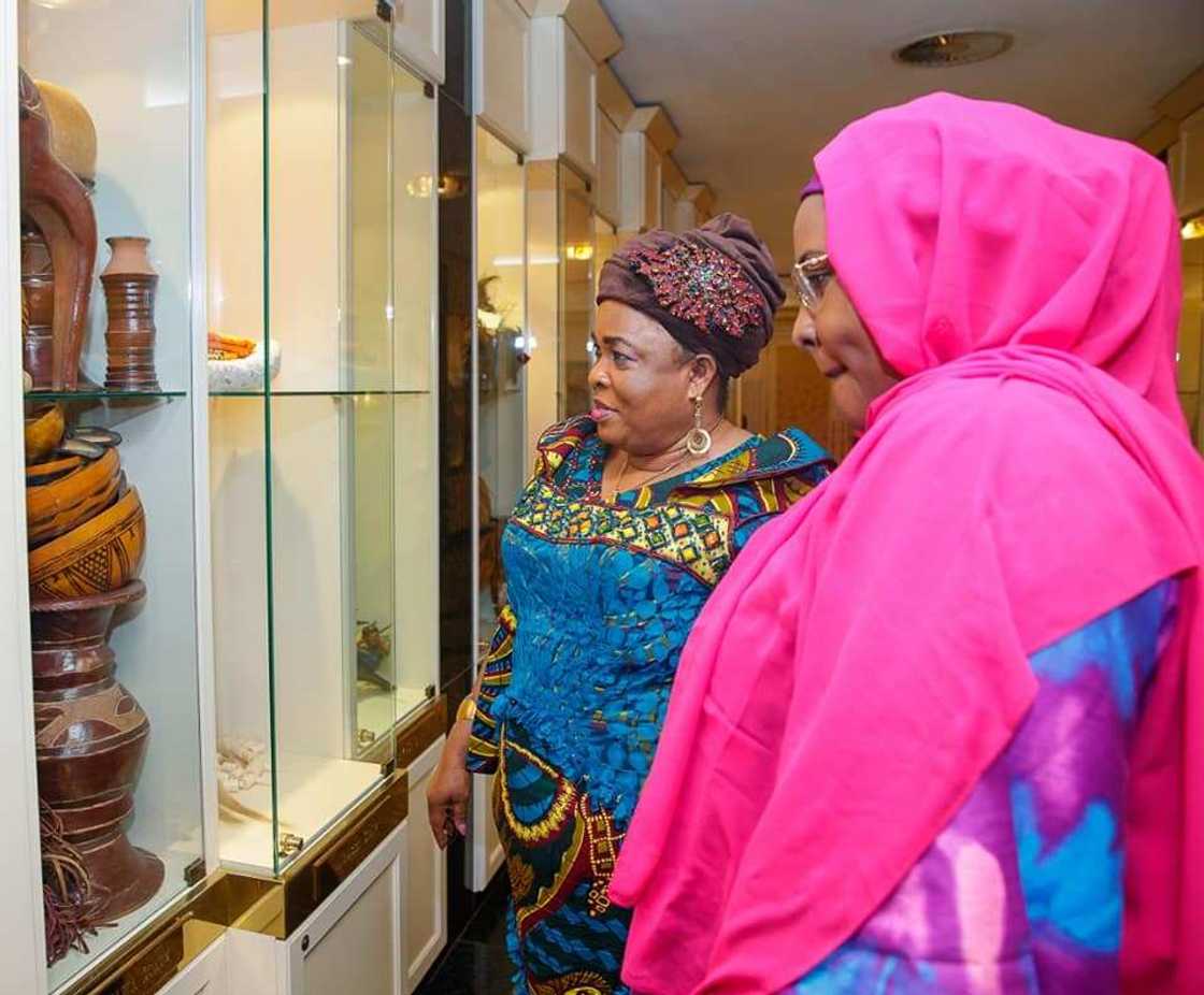 Abinda muka tattauna da Dame Patience a Villa yayin ganawarmu - Aisha Buhari