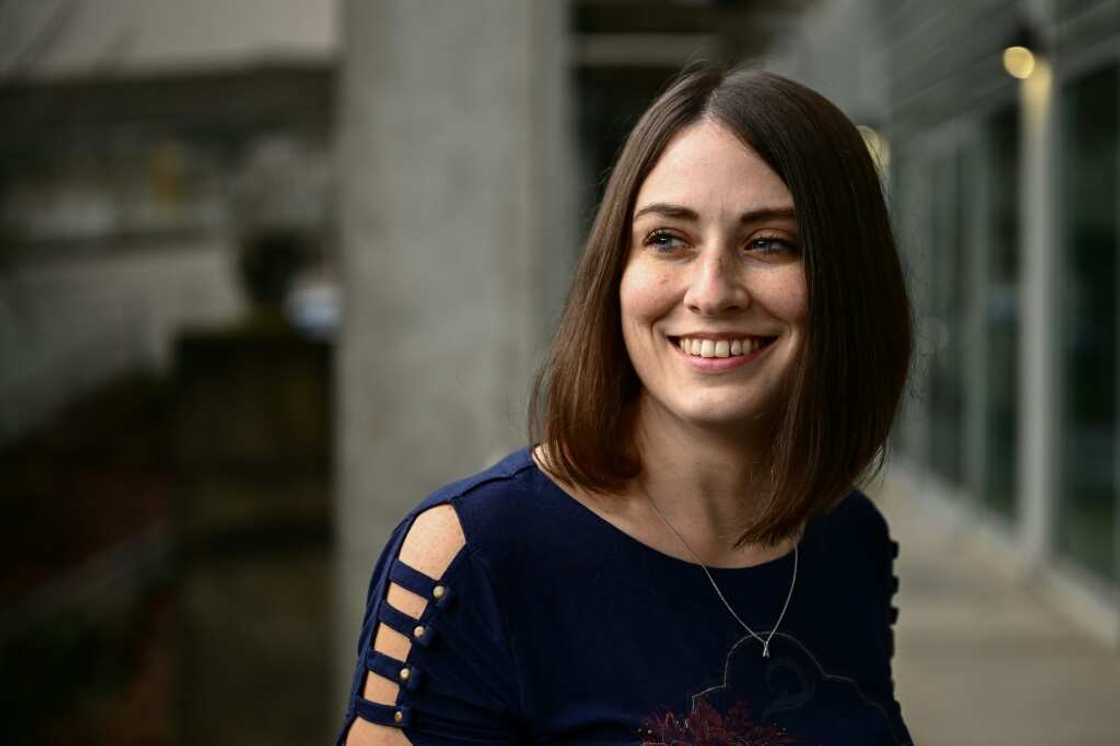 Amber Pearson, who received a brain implant to treat her epilepsy and Obsessive Compulsive Disorder, said she is "happy again" Amber Pearson, who received a brain implant to treat her epilepsy and Obsessive Compulsive Disorder, said she is "happy again"