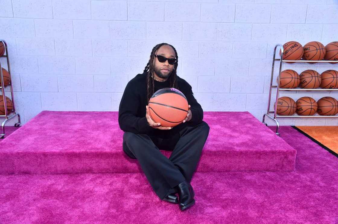 Ty Dolla $ign attends the premiere of "White Men Can't Jump" at El Capitan Theatre in Hollywood, California