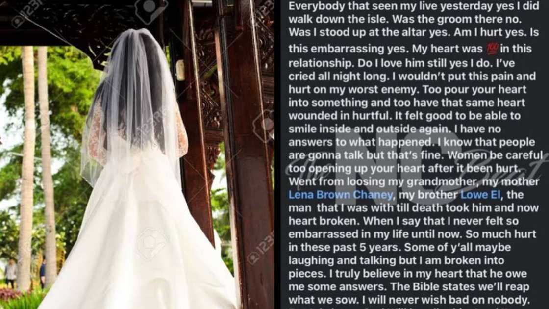 Bride has lost so many of her relatives in the past Bride has lost so many of her relatives in the past