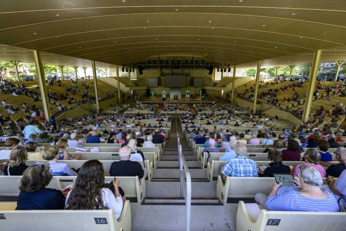 The Chautauqua Institution amphitheater, normally a peaceful venue for lectures and events, was the scene of the August 12, 2022, attack on British author Salman Rushdie The Chautauqua Institution amphitheater, normally a peaceful venue for lectures and events, was the scene of the August 12, 2022, attack on British author Salman Rushdie