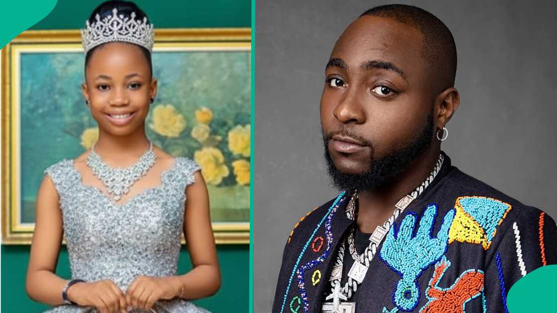 Davido's alleged daughter replies over DNA comment