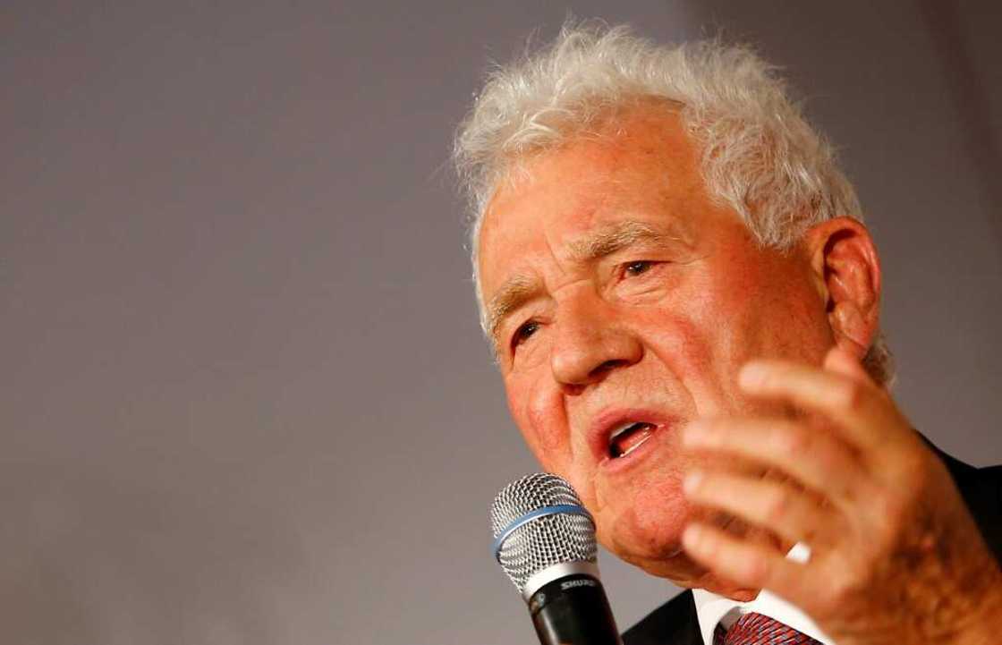 Austrian-Canadian businessman Frank Stronach, seen here at an election event in 2012 in Vienna, faces 18 charges of sexual assault involving 13 women in Canada Austrian-Canadian businessman Frank Stronach, seen here at an election event in 2012 in Vienna, faces 18 charges of sexual assault involving 13 women in Canada
