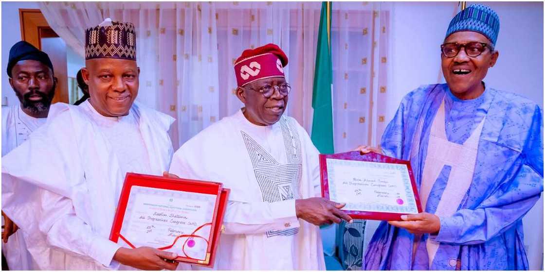 2023 elections, APC, Bola Tinubu, Kashim Shettima, Garba Shehu, President Muhammadu Buhari 2023 elections, APC, Bola Tinubu, Kashim Shettima, Garba Shehu, President Muhammadu Buhari