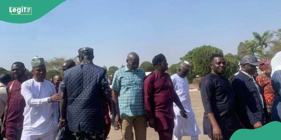 Police teargas 16 sacked Plateau PDP lawmakers Police teargas 16 sacked Plateau PDP lawmakers