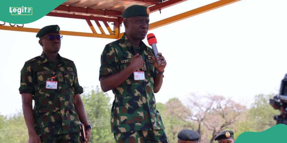 The Nigerian Army has denied the report that its checkpoint caused the accident at the Ugwu Onyeama on the Enugu-Onitsha expressway on Wednesday, June 12. The Nigerian Army has denied the report that its checkpoint caused the accident at the Ugwu Onyeama on the Enugu-Onitsha expressway on Wednesday, June 12.