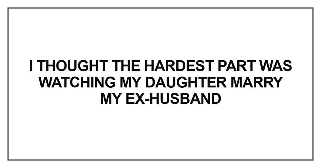 I thought the hardest part