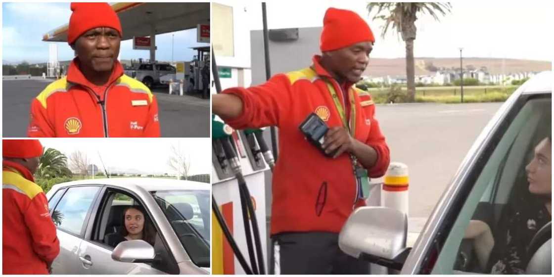 Filing station worker stunned with cash covering his salary for the next 8 years after paying for lady's fuel Filing station worker stunned with cash covering his salary for the next 8 years after paying for lady's fuel