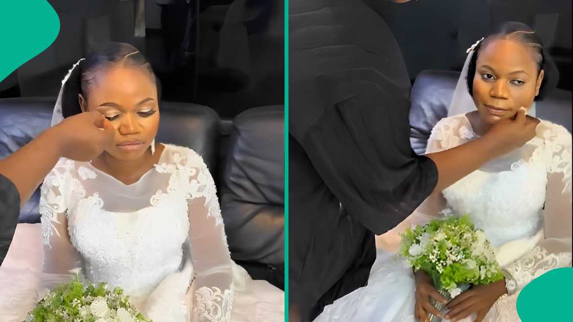 Church asks bride to clean off her wedding makeup