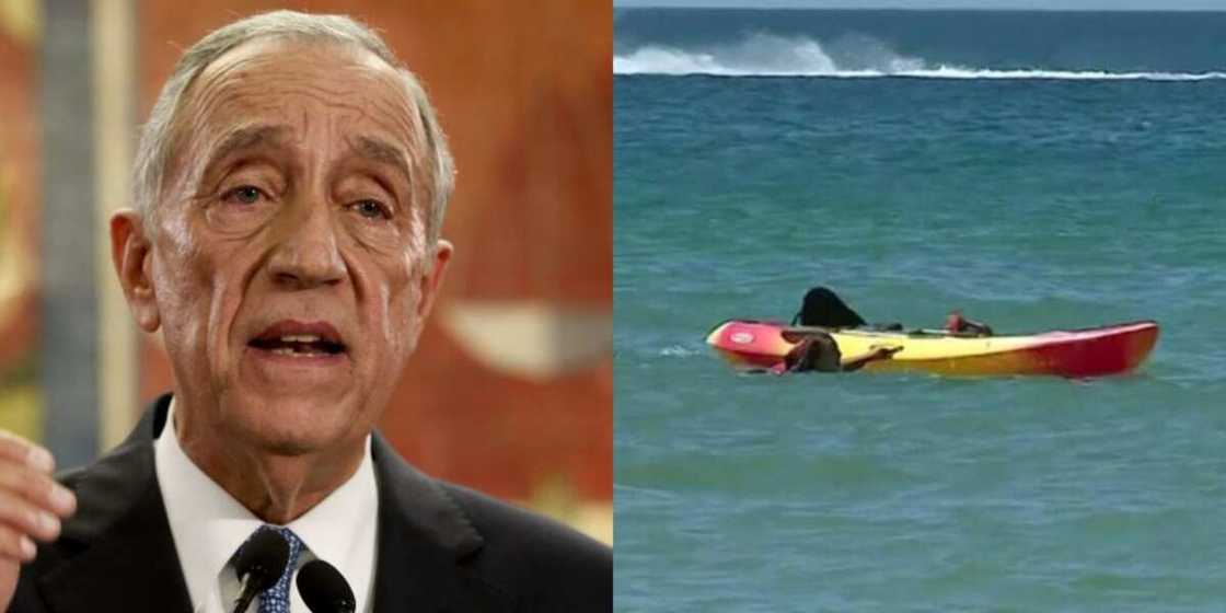 Shugaban kasar Portugal ya fada cikin ruwa ya ceto mata biyu (Photos) Shugaban kasar Portugal ya fada cikin ruwa ya ceto mata biyu (Photos)