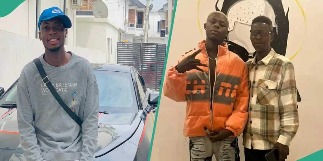 Oyindamola, Mohbad, and his dad wear simple outfits Oyindamola, Mohbad, and his dad wear simple outfits