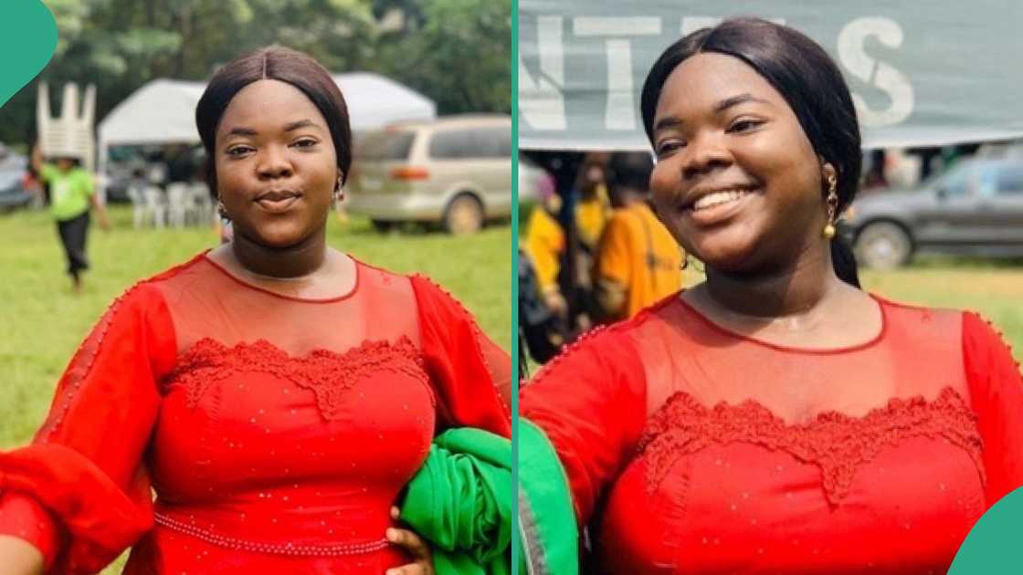 Lady graduates from Covenant University.