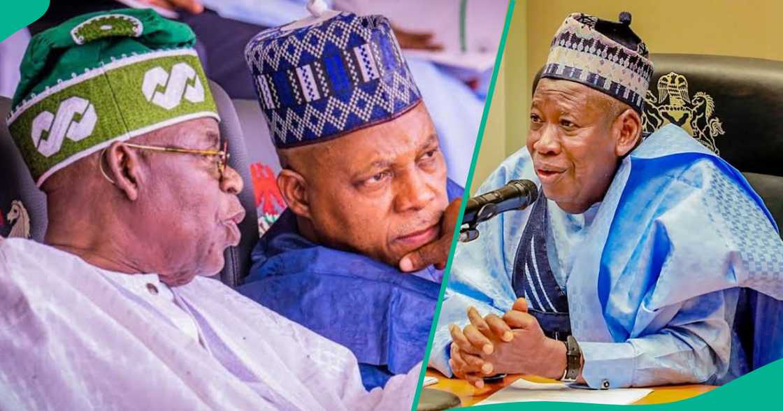 President Tinubu, Shettima, and Ganduje President Tinubu, Shettima, and Ganduje