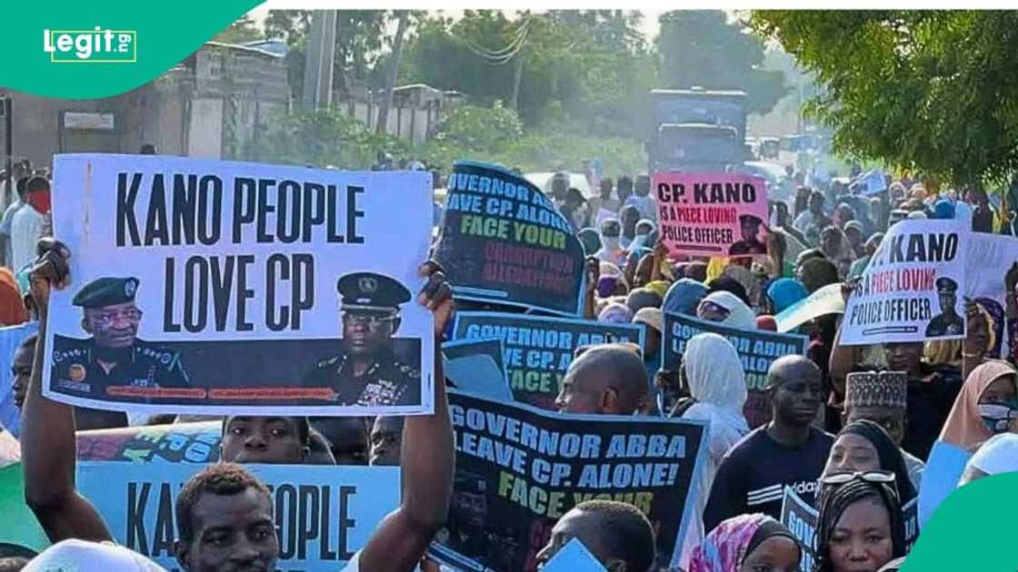 An yi zanga-zanga a Kano