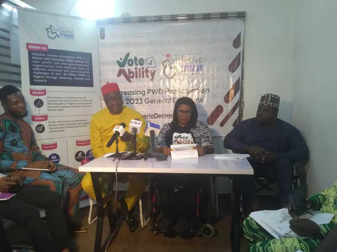 Persons with Disabilities, 2023 general election, Inclusive Friends, PDP, APC, Labour Party, INEC Persons with Disabilities, 2023 general election, Inclusive Friends, PDP, APC, Labour Party, INEC