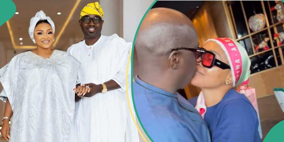 Mercy Aigbe celebrates husband Adekaz's birthday. Mercy Aigbe celebrates husband Adekaz's birthday.