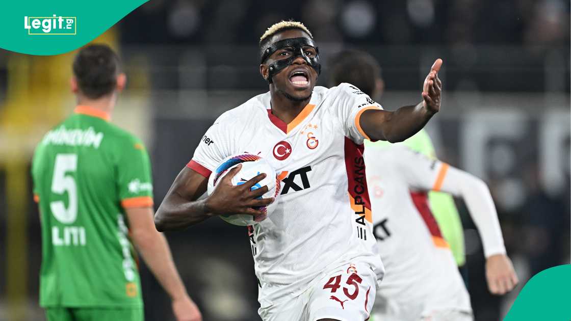 Victor Osimhen, Galatasaray, Alanyaspor, Antalya, Turkiye, Super Lig. Victor Osimhen, Galatasaray, Alanyaspor, Antalya, Turkiye, Super Lig.