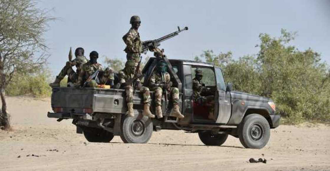 Boko Haram na kai wa sojoji farmaki da jirage marasa matuka Boko Haram na kai wa sojoji farmaki da jirage marasa matuka