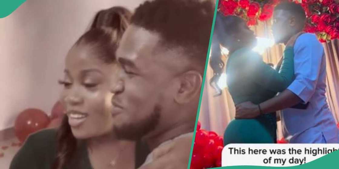 Veekee James and her fiance Veekee James and her fiance