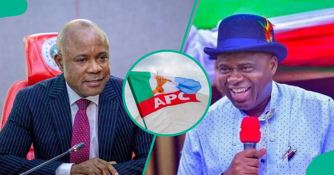 Gwamna Peter Mbah da Gwamna Douye Diri. Gwamna Peter Mbah da Gwamna Douye Diri.