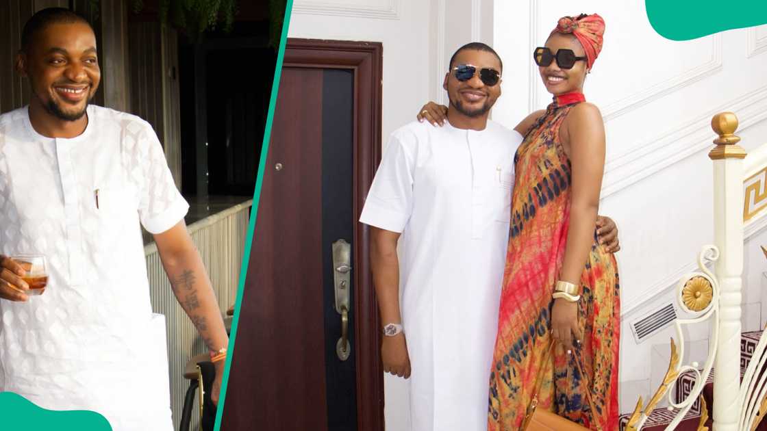 JaneMena and her husband, Andre.