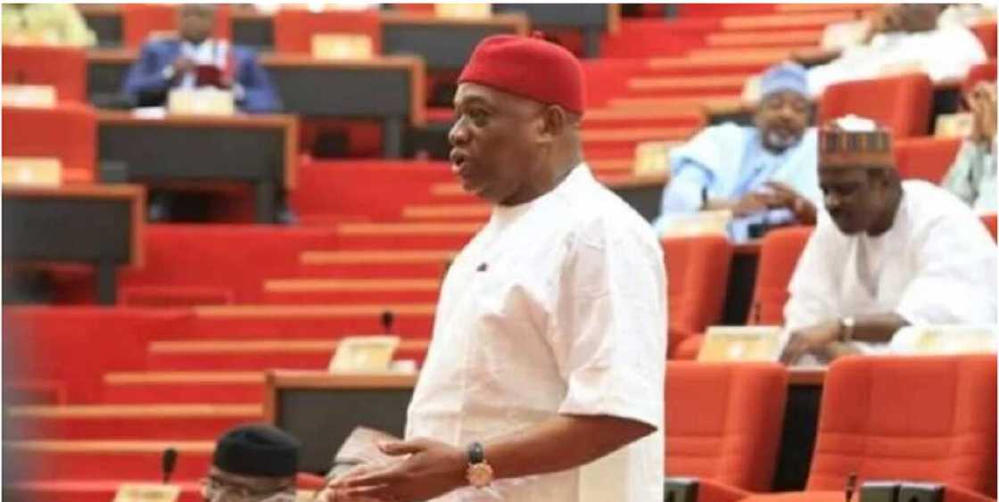 Orji Kalu ga FG: Ku yafe wa magoya bayan Igboho da ke hannun ku kamar yadda kuka yafe wa ƴan Boko Haram Orji Kalu ga FG: Ku yafe wa magoya bayan Igboho da ke hannun ku kamar yadda kuka yafe wa ƴan Boko Haram