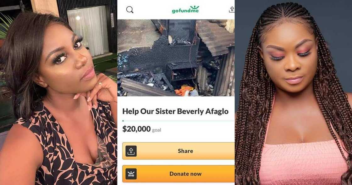 Yvonne Nelson sets up Go Fund Me account for Beverly Afaglo Yvonne Nelson sets up Go Fund Me account for Beverly Afaglo