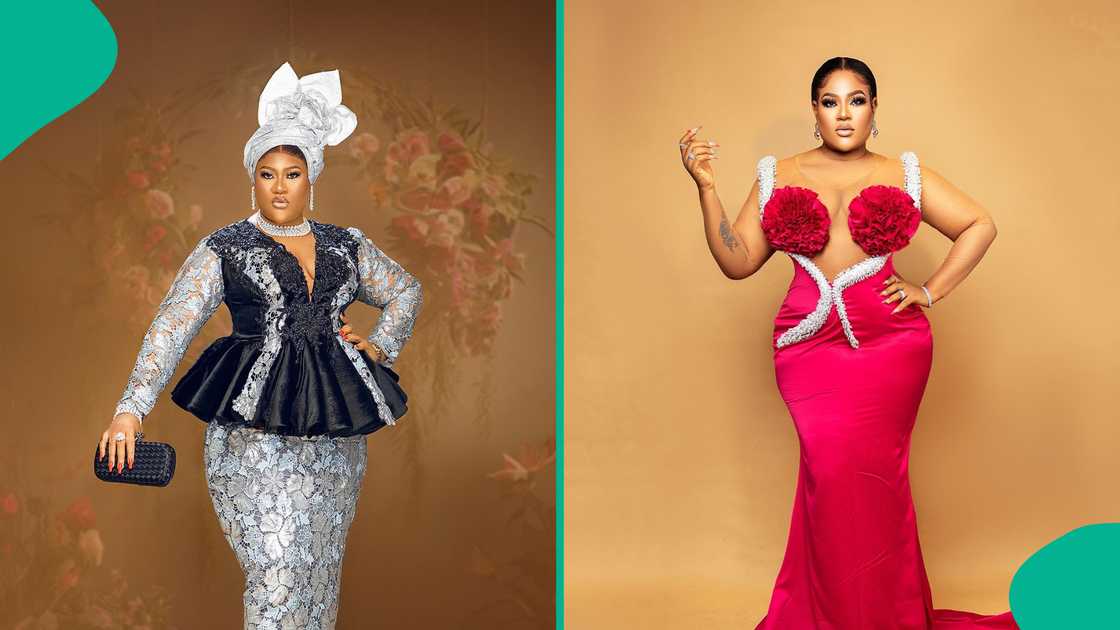 Nkechi Blessing looks lovely in her outfits Nkechi Blessing looks lovely in her outfits