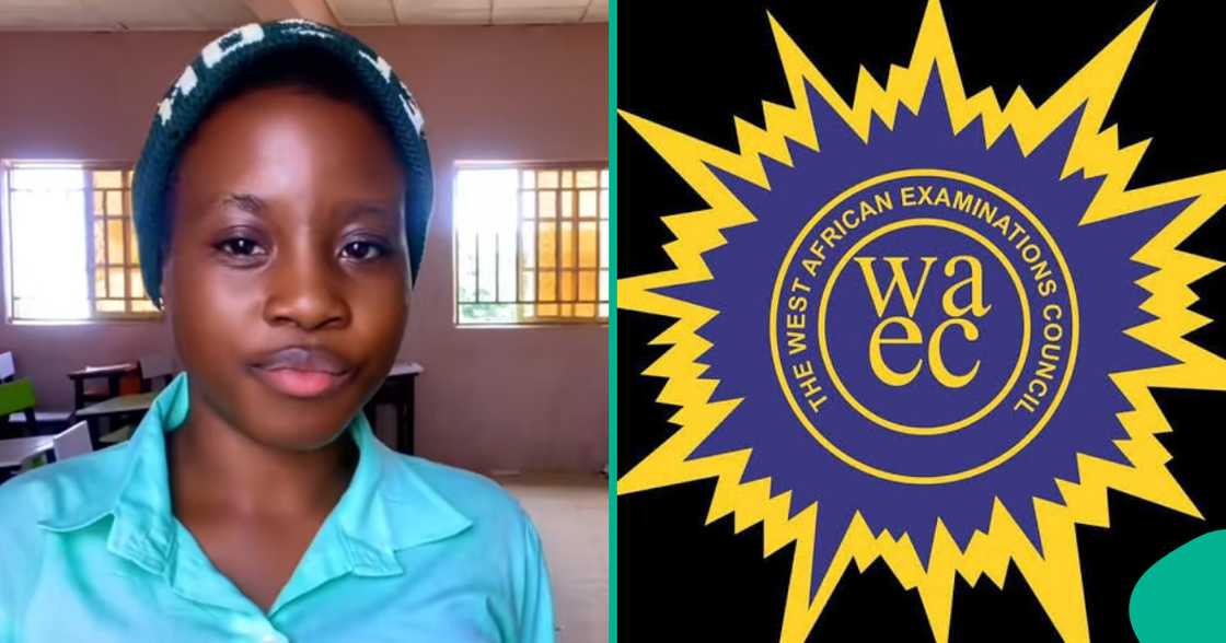 Female candidate laments while trying to check WAEC 2026 result. Female candidate laments while trying to check WAEC 2026 result.