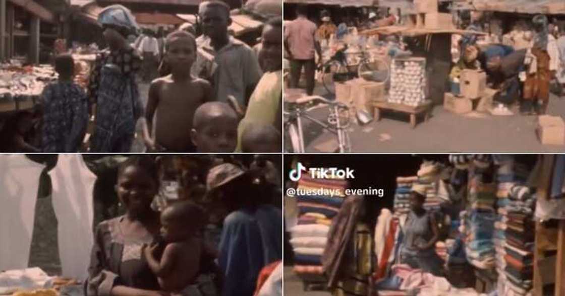 Video shows Lagos market in 1967 Video shows Lagos market in 1967