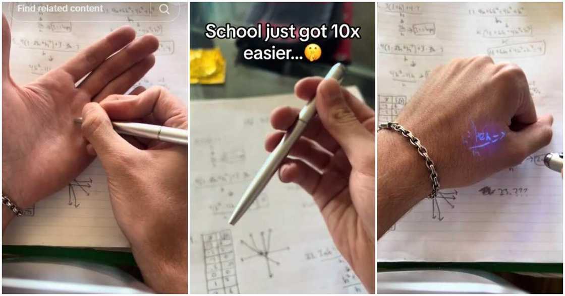 Invisible pen, exams Invisible pen, exams