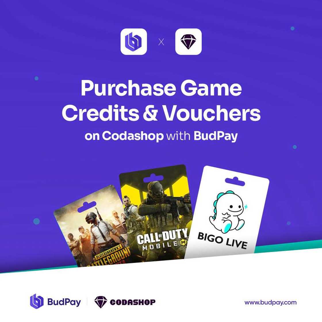BudPay Partners with Codashop to Offer Gamers in Nigeria a Seamless Way to Pay for Their Games BudPay Partners with Codashop to Offer Gamers in Nigeria a Seamless Way to Pay for Their Games