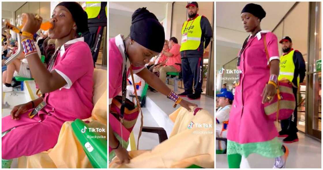 Qatar World cup 2022, African woman, slipcover, bag, cover seat Qatar World cup 2022, African woman, slipcover, bag, cover seat